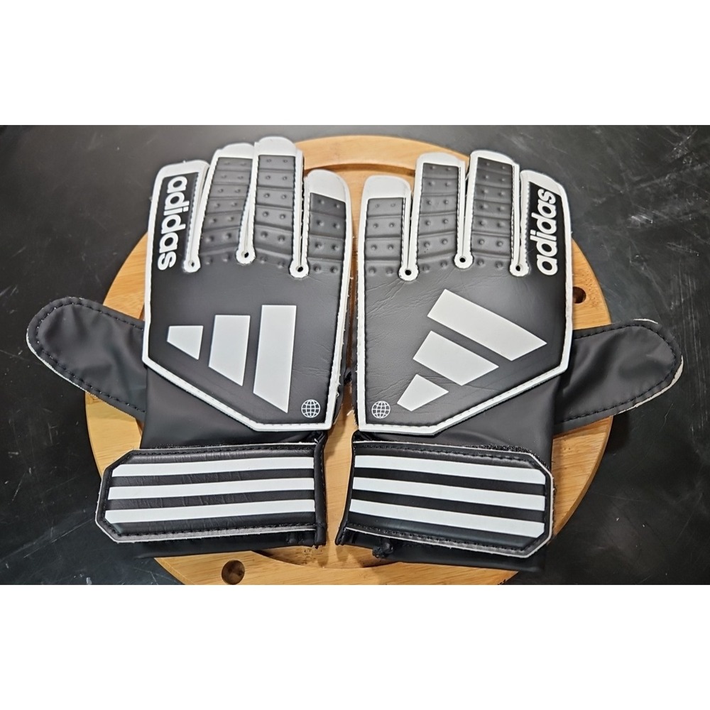 adidas Trio Club Goalkeeper Goalie Gloves Soccer Futbol Football *EUC* Size‎ 6